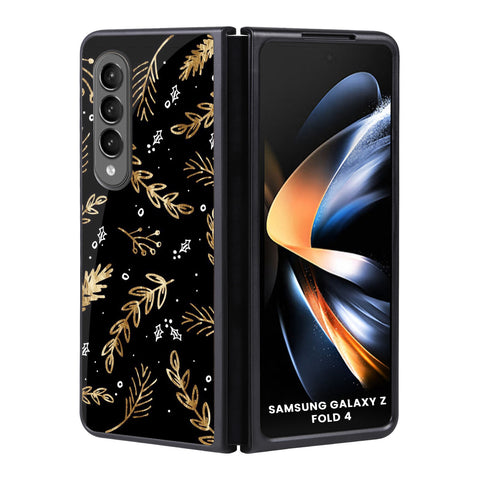 Autumn Leaves Samsung Galaxy Z Fold4 5G Glass Back Cover Online