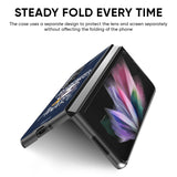 Struggling Panda Glass Case for Samsung Galaxy Z Fold4 5G
