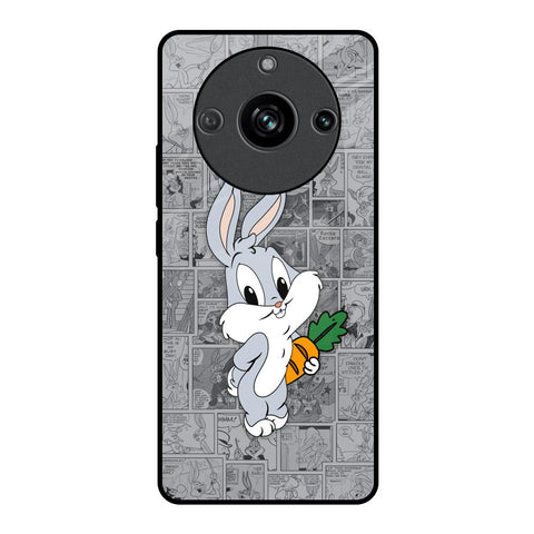 Cute Baby Bunny Realme 11 Pro 5G Glass Back Cover Online