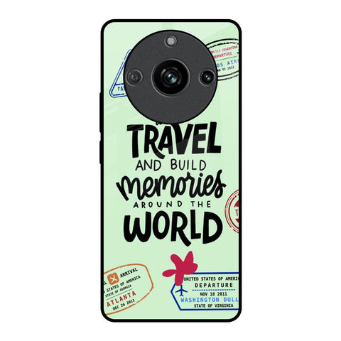 Travel Stamps Realme 11 Pro 5G Glass Back Cover Online