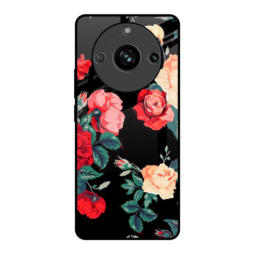 Floral Bunch Realme 11 Pro 5G Glass Back Cover Online