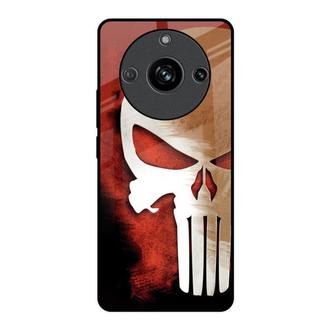 Red Skull Realme 11 Pro 5G Glass Back Cover Online