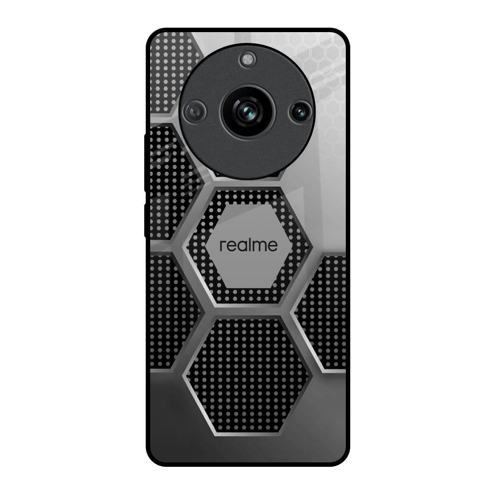 Hexagon Style Realme 11 Pro 5G Glass Back Cover Online