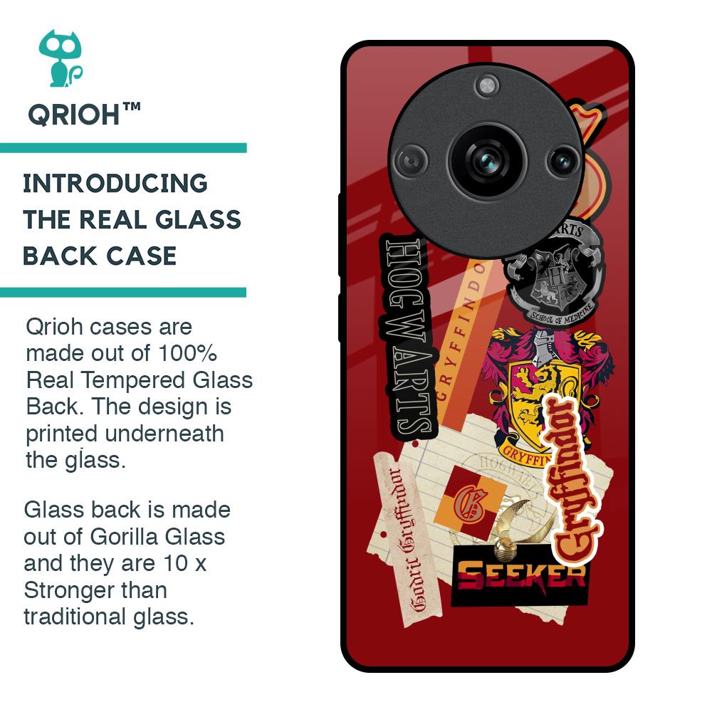 Gryffindor Glass Case for Realme 11 Pro 5G