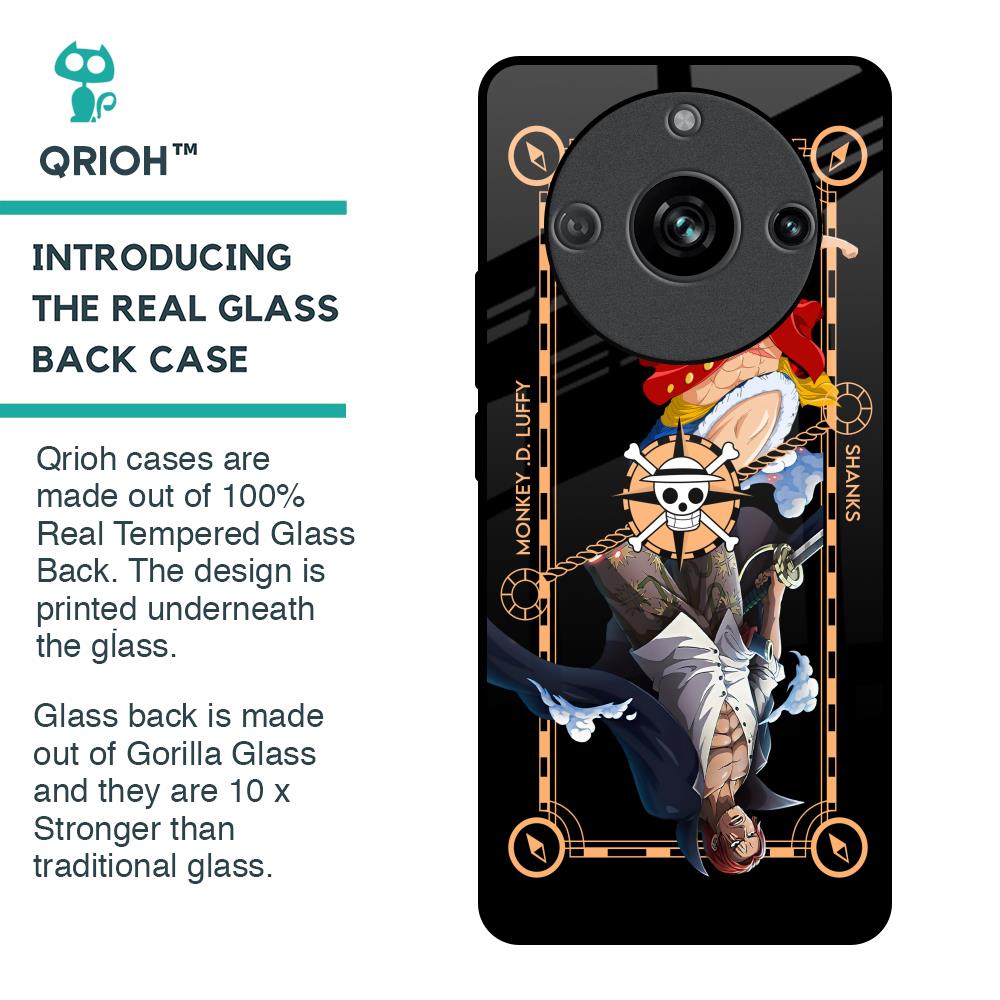 Shanks & Luffy Glass Case for Realme 11 Pro 5G