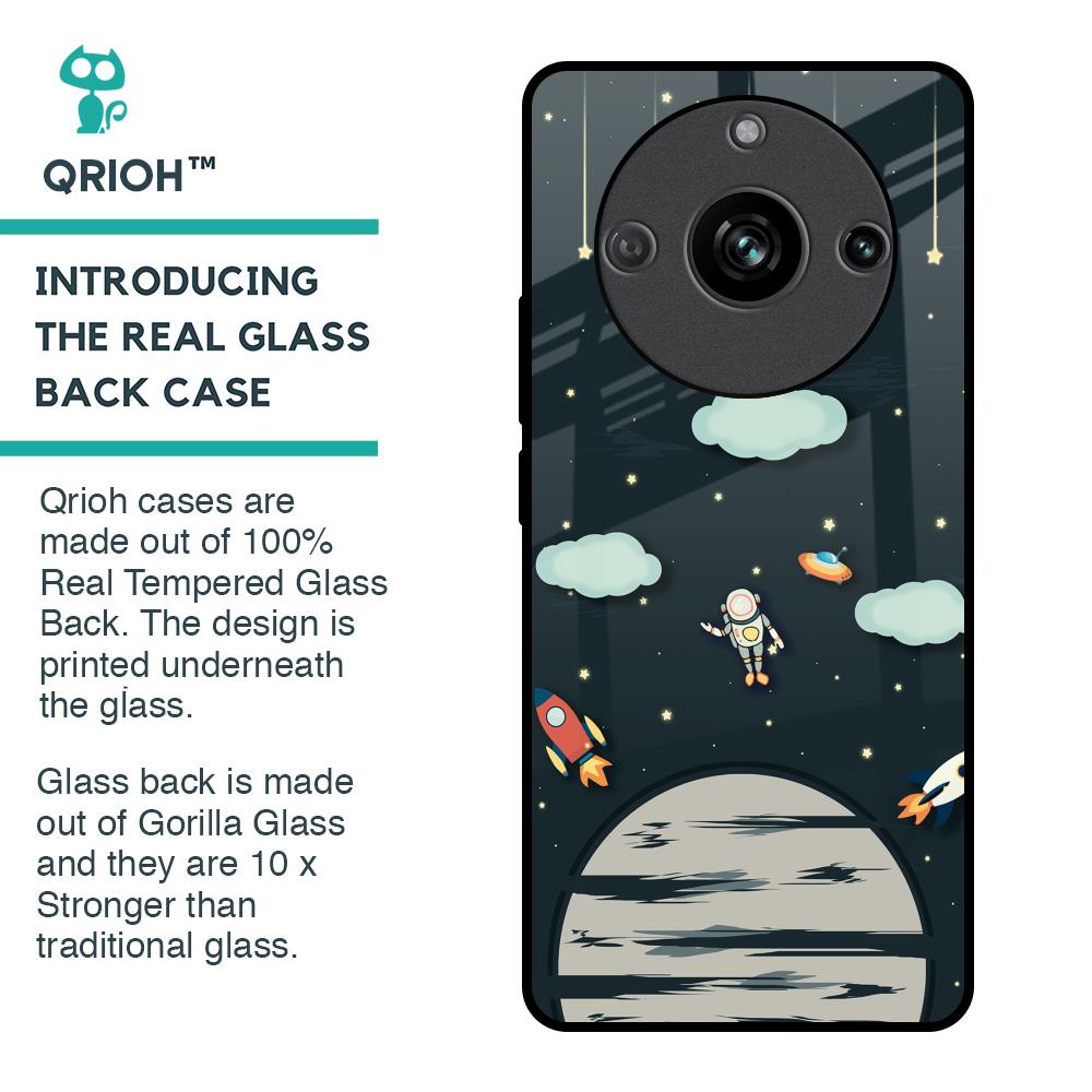 Astronaut Dream Glass Case For Realme 11 Pro 5G