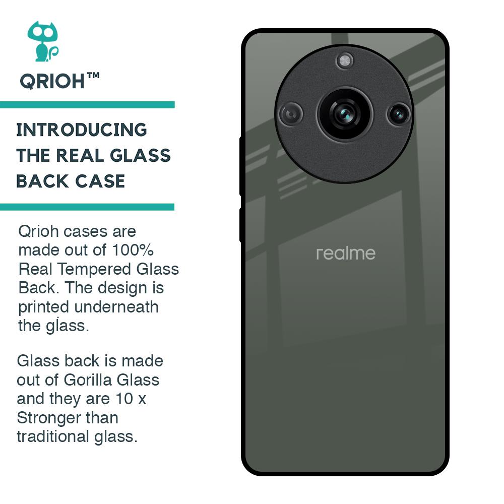 Charcoal Glass Case for Realme 11 Pro 5G