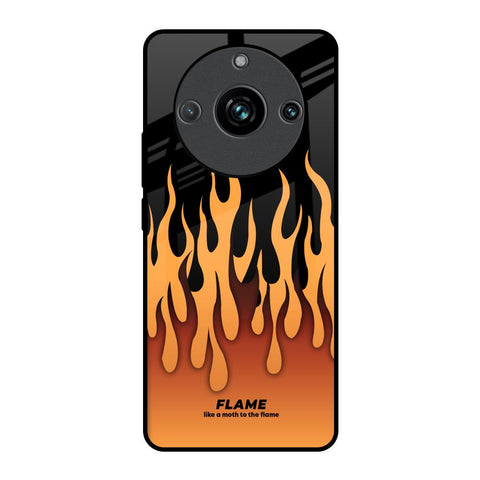 Fire Flame Realme 11 Pro Plus 5G Glass Back Cover Online