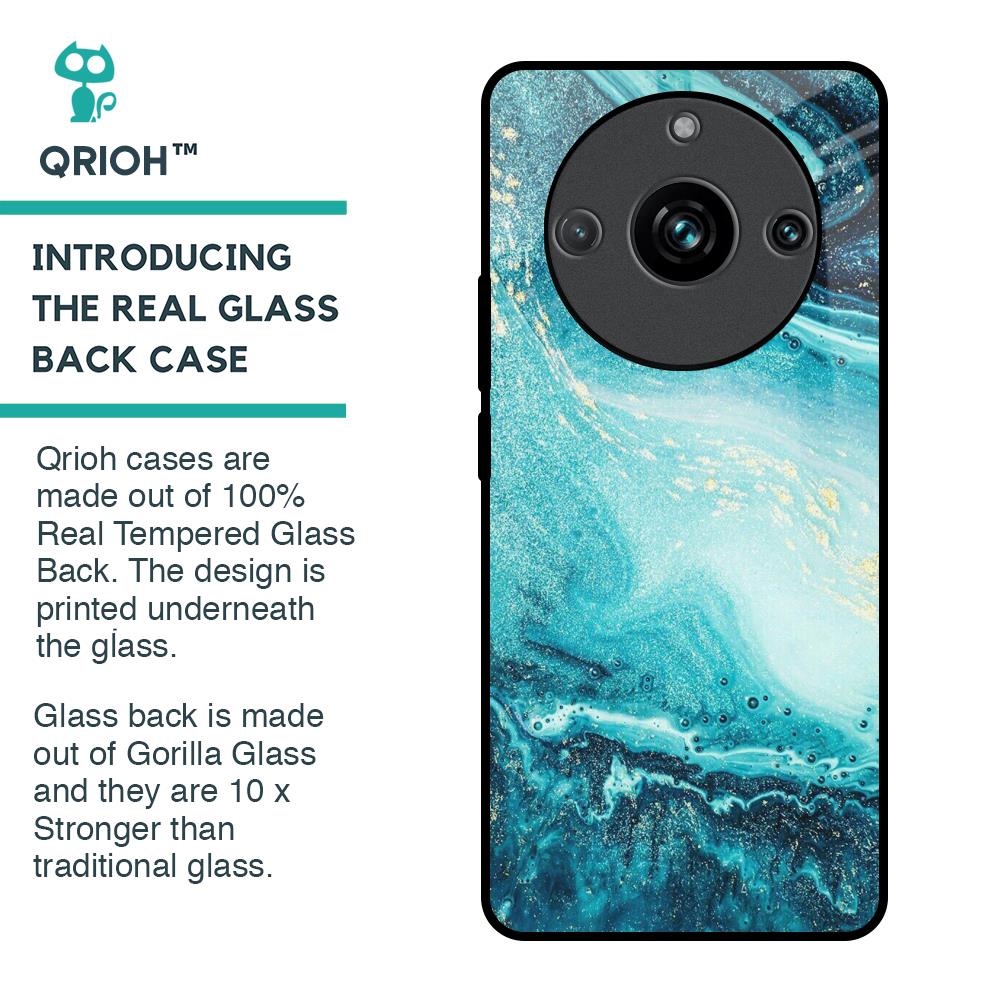 Sea Water Glass Case for Realme 11 Pro Plus 5G
