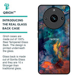Colored Storm Glass Case for Realme 11 Pro Plus 5G