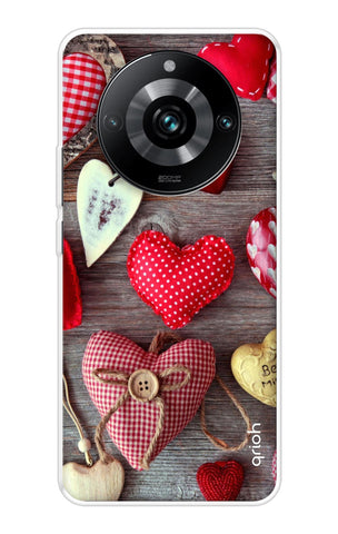 Valentine Hearts Realme 11 Pro Plus 5G Back Cover