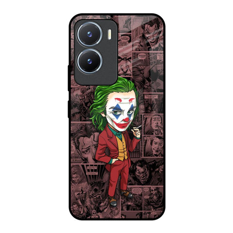 Joker Cartoon Vivo T2x 5G Glass Back Cover Online
