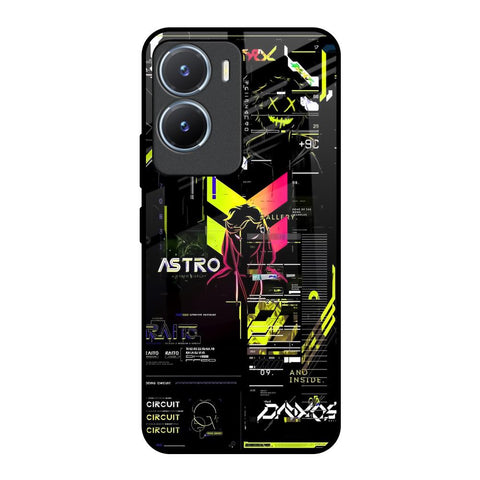 Astro Glitch Vivo T2x 5G Glass Back Cover Online