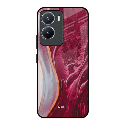 Crimson Ruby Vivo T2x 5G Glass Back Cover Online