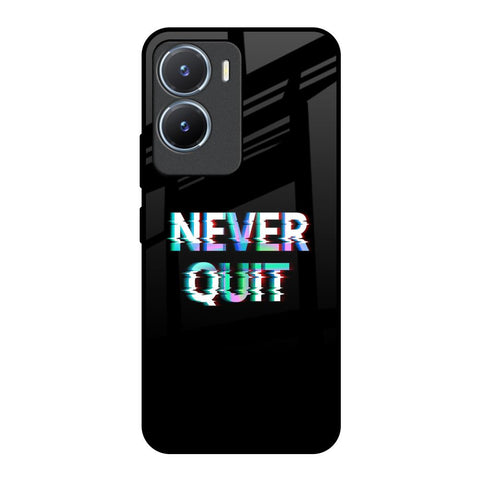 Never Quit Vivo T2x 5G Glass Back Cover Online