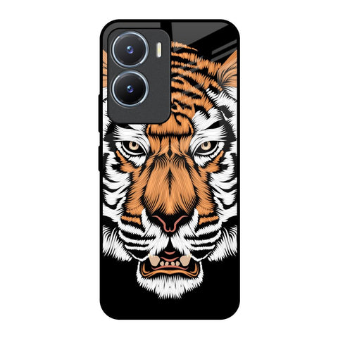 Angry Tiger Vivo T2x 5G Glass Back Cover Online
