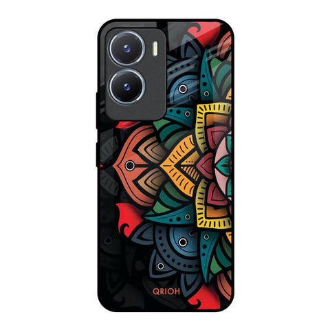 Retro Gorgeous Flower Vivo T2x 5G Glass Back Cover Online