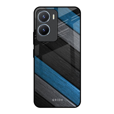Multicolor Wooden Effect Vivo T2x 5G Glass Back Cover Online