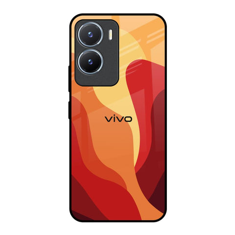 Magma Color Pattern Vivo T2x 5G Glass Back Cover Online