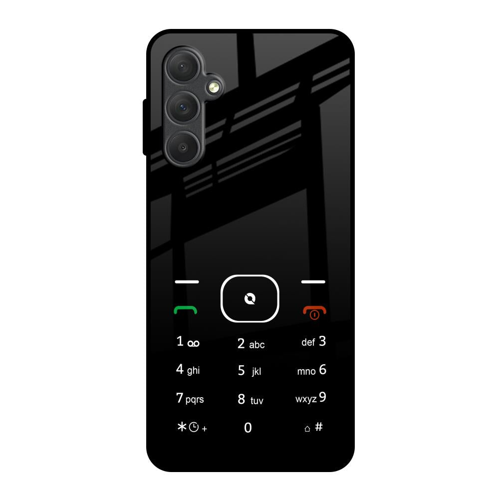 Classic Keypad Pattern Samsung Galaxy F54 5G Glass Back Cover Online