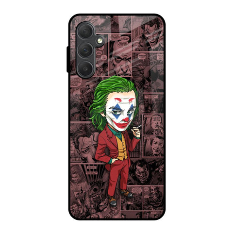 Joker Cartoon Samsung Galaxy F54 5G Glass Back Cover Online