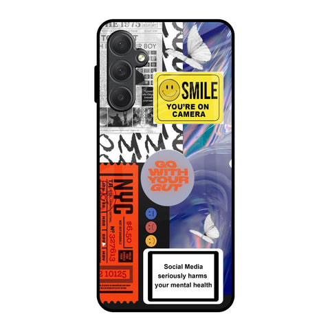 Smile for Camera Samsung Galaxy F54 5G Glass Back Cover Online