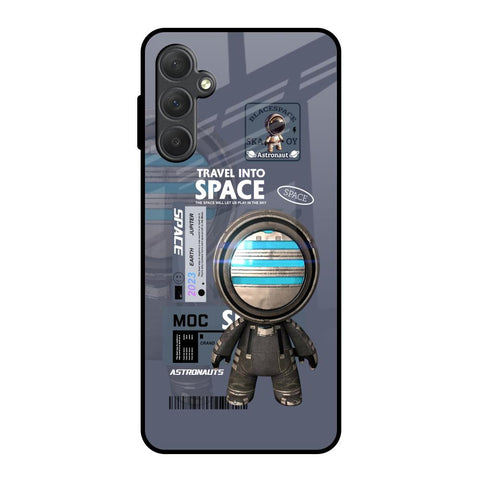 Space Travel Samsung Galaxy F54 5G Glass Back Cover Online