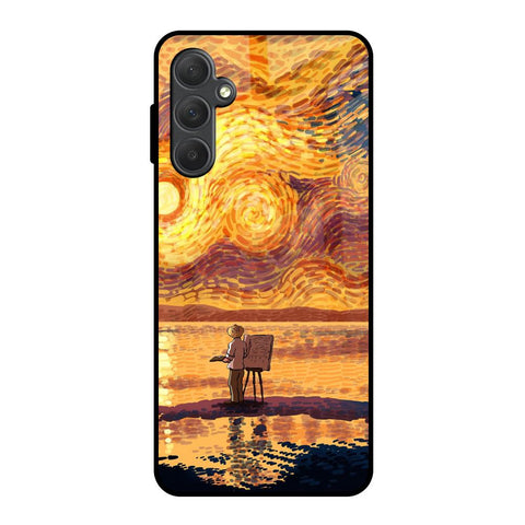 Sunset Vincent Samsung Galaxy F54 5G Glass Back Cover Online