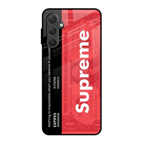 Supreme Ticket Samsung Galaxy F54 5G Glass Back Cover Online