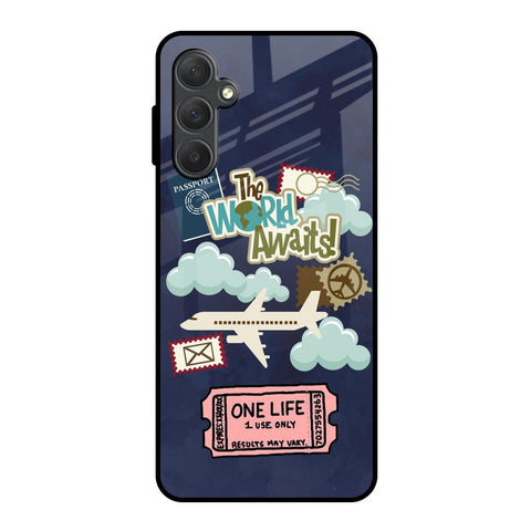 Tour The World Samsung Galaxy F54 5G Glass Back Cover Online