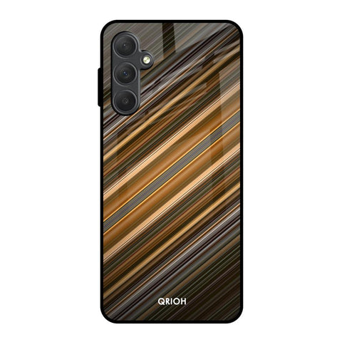 Diagonal Slash Pattern Samsung Galaxy F54 5G Glass Back Cover Online