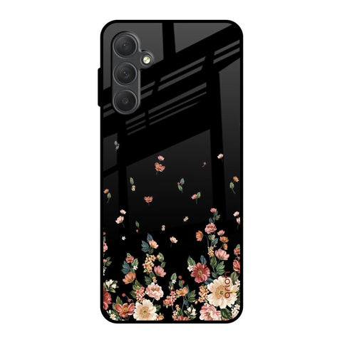 Floating Floral Print Samsung Galaxy F54 5G Glass Back Cover Online