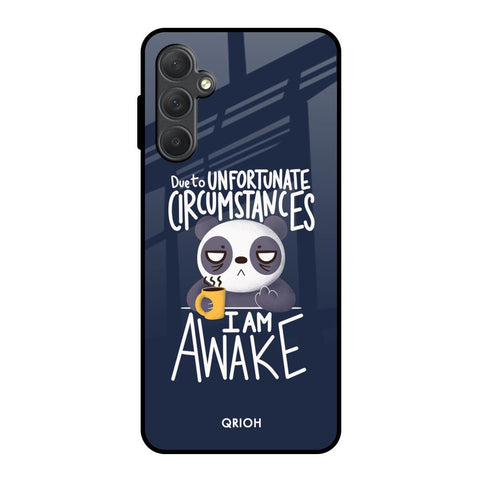 Struggling Panda Samsung Galaxy F54 5G Glass Back Cover Online