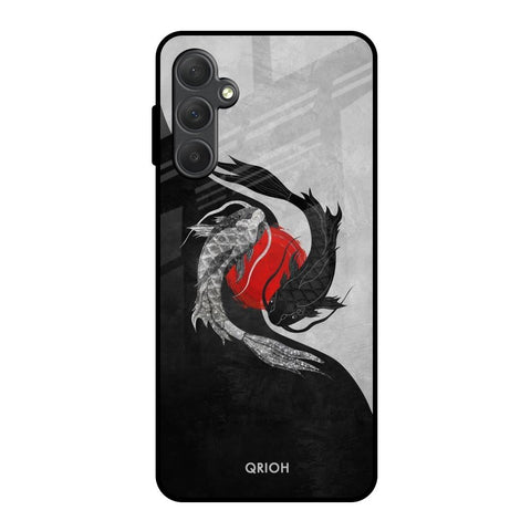 Japanese Art Samsung Galaxy F54 5G Glass Back Cover Online