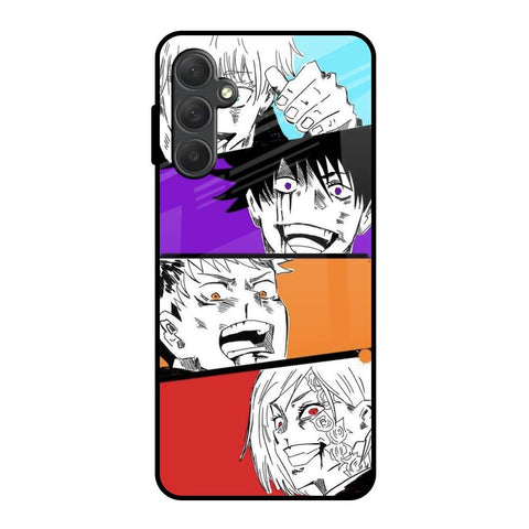 Anime Sketch Samsung Galaxy F54 5G Glass Back Cover Online