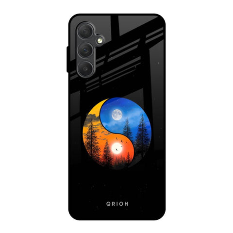 Yin Yang Balance Samsung Galaxy F54 5G Glass Back Cover Online