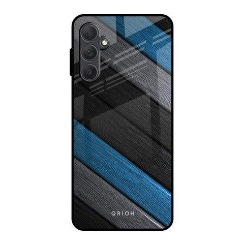 Multicolor Wooden Effect Samsung Galaxy F54 5G Glass Back Cover Online