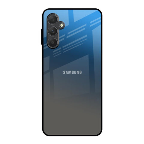 Blue Grey Ombre Samsung Galaxy F54 5G Glass Back Cover Online