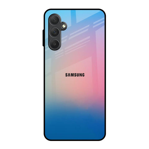 Blue & Pink Ombre Samsung Galaxy F54 5G Glass Back Cover Online