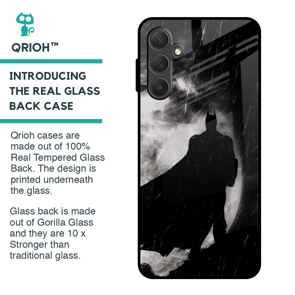 Dark Warrior Hero Glass Case for Samsung Galaxy F54 5G