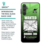 Zoro Wanted Glass Case for Samsung Galaxy F54 5G