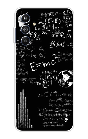 Equation Doodle Samsung Galaxy F54 5G Back Cover