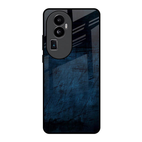 Dark Blue Grunge Oppo Reno10 Pro Plus 5G Glass Back Cover Online