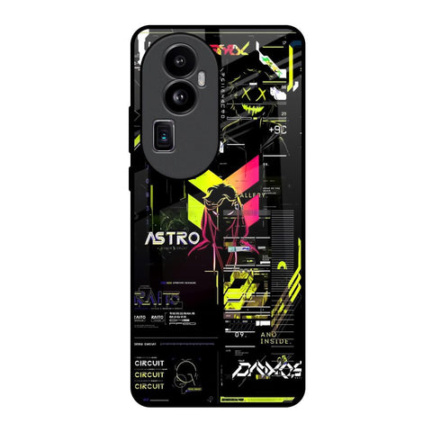 Astro Glitch Oppo Reno10 Pro Plus 5G Glass Back Cover Online