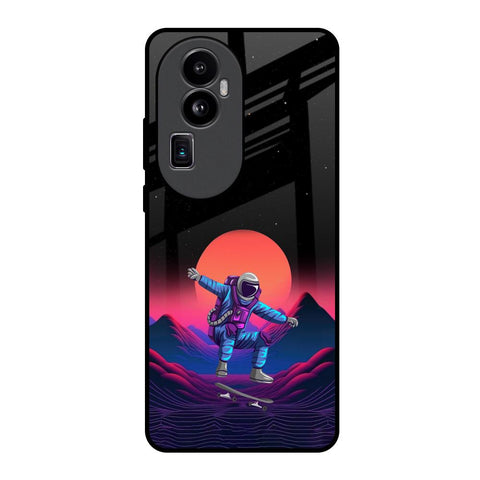 Retro Astronaut Oppo Reno10 Pro Plus 5G Glass Back Cover Online