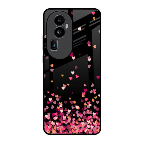 Heart Rain Fall Oppo Reno10 Pro Plus 5G Glass Back Cover Online