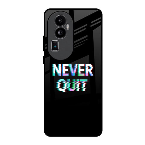 Never Quit Oppo Reno10 Pro Plus 5G Glass Back Cover Online