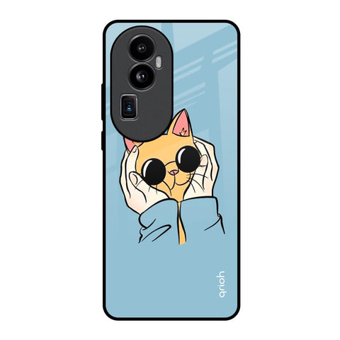 Adorable Cute Kitty Oppo Reno10 Pro Plus 5G Glass Back Cover Online
