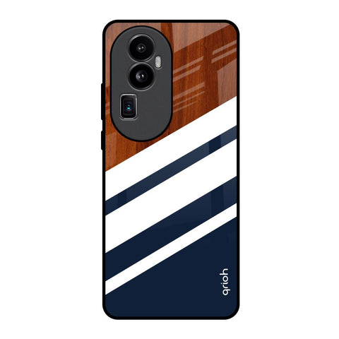 Bold Stripes Oppo Reno10 Pro Plus 5G Glass Back Cover Online