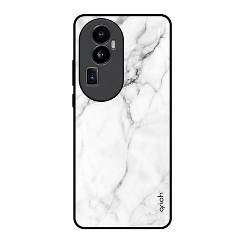 Modern White Marble Oppo Reno10 Pro Plus 5G Glass Back Cover Online